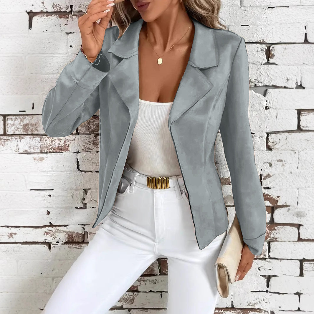 Autumn And Winter Elegant Slim Slimming Women's Jacket Cardigan Jacket - cas7m