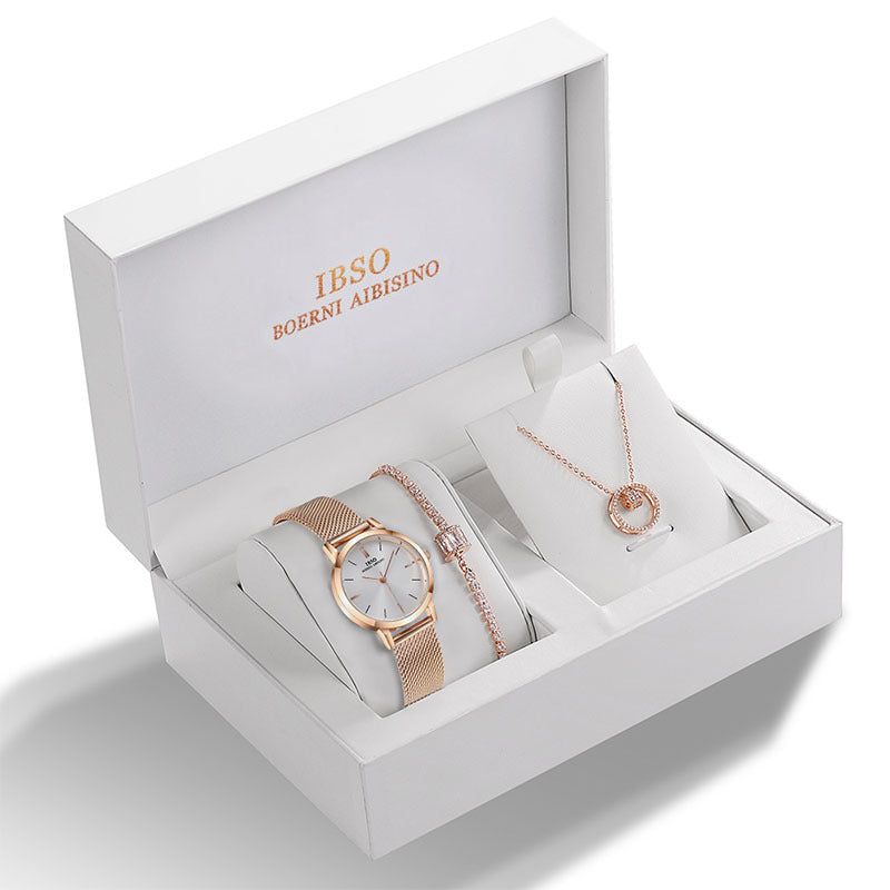 Bracelet ladies watch set - cas7m