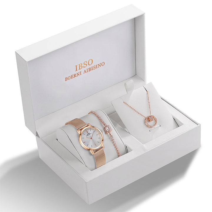 Bracelet ladies watch set - cas7m