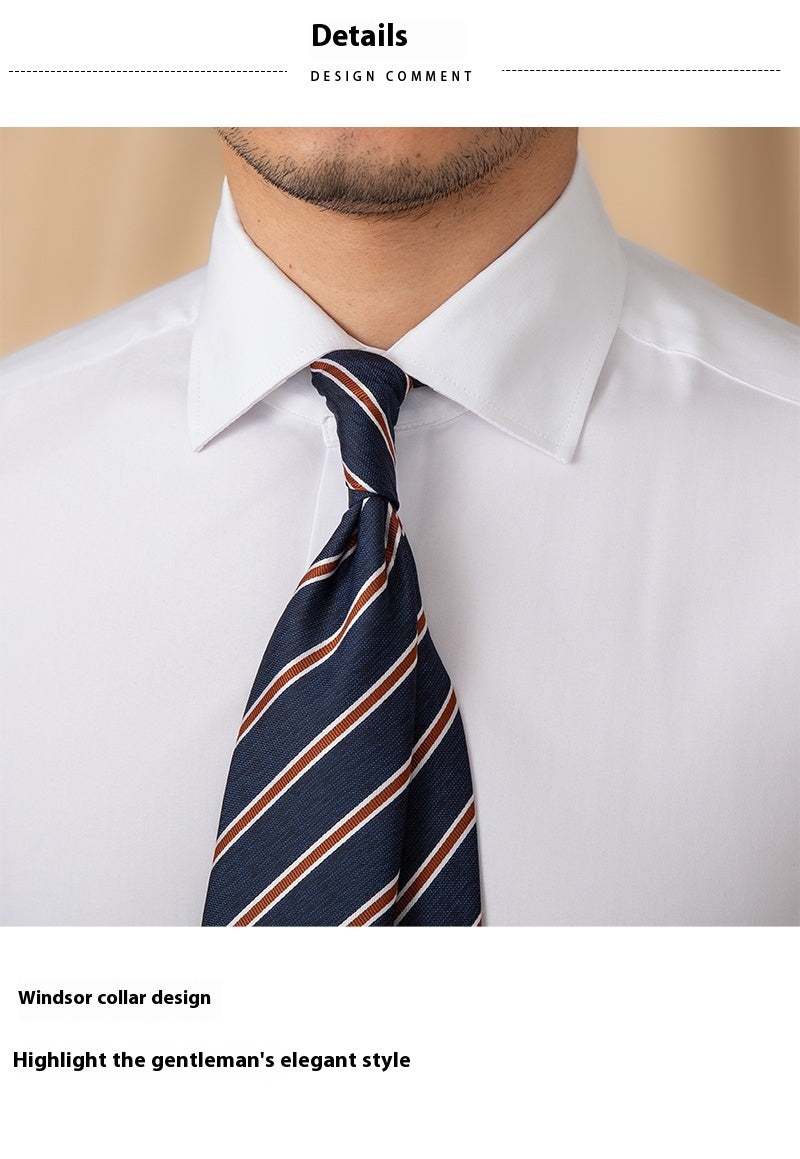 Business Formal Long Sleeved Shirt For Men - cas7m