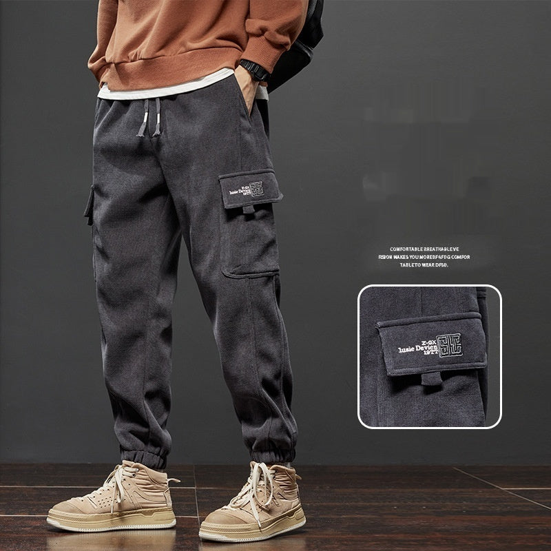 Men's Pants Sports Pants Ankle-tied Trousers - cas7m