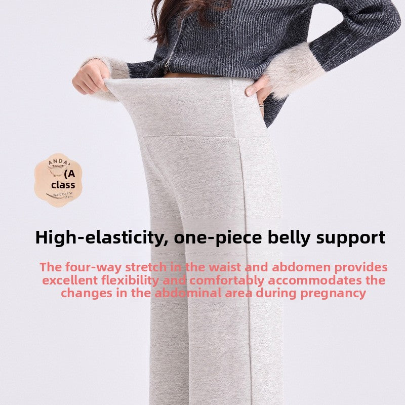 Maternity wide-leg pants