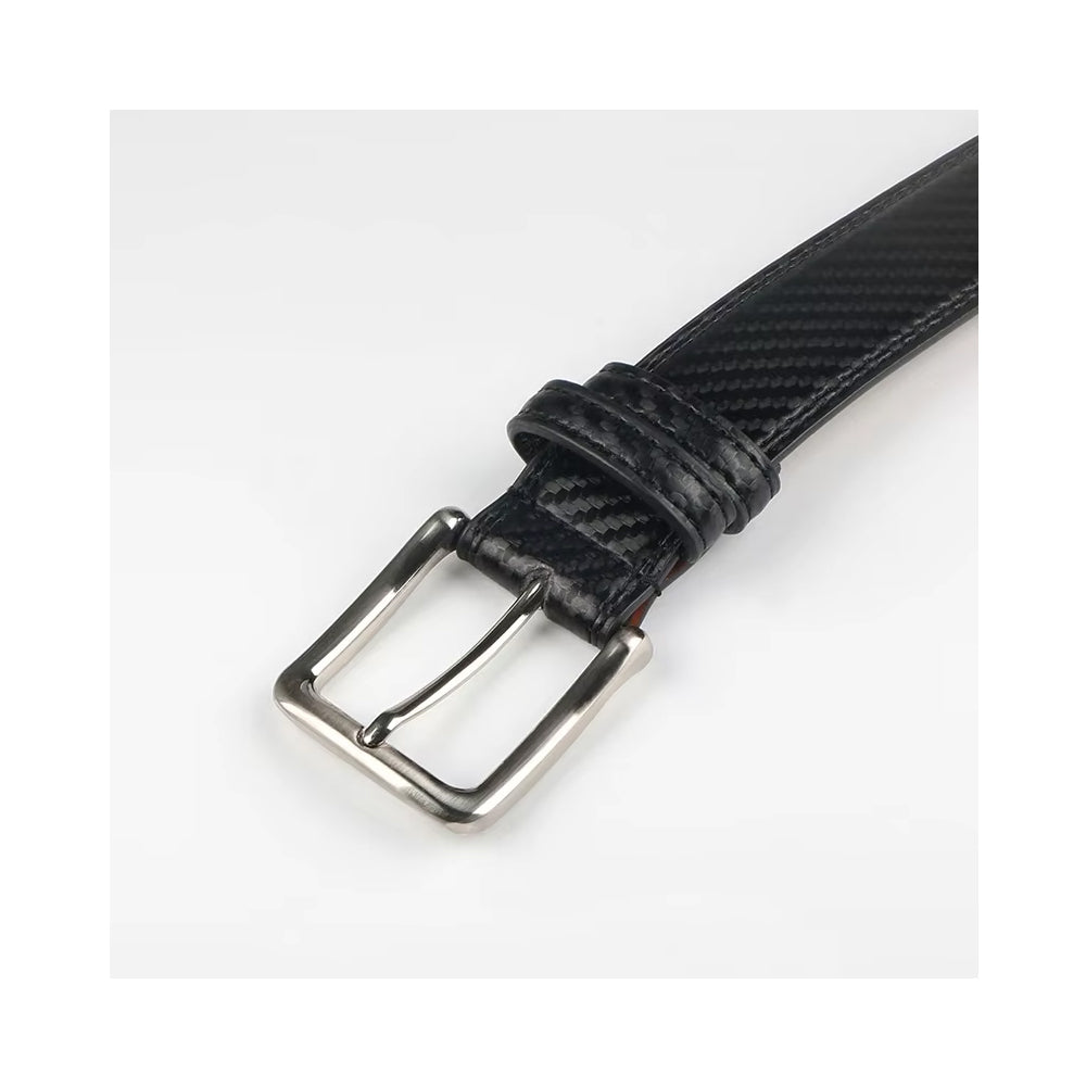 Genuine Business Leather Belt For Men Or BOY Swivel Pin Buckle Casual Versatile Belt - cas7m