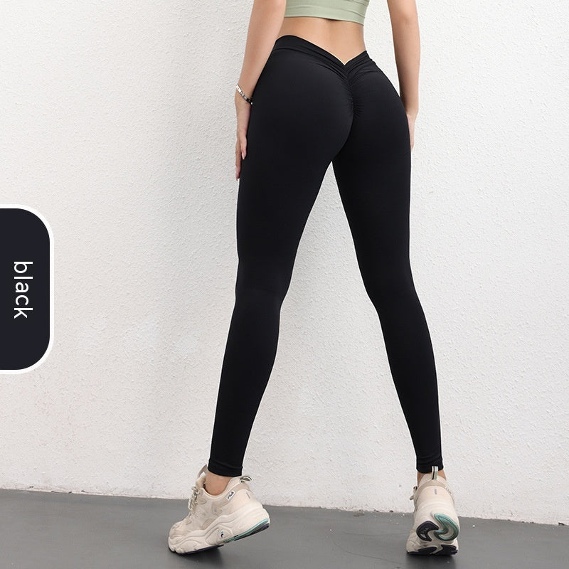 Hip Sports Chrysanthemum Exercise Workout Pants - cas7m