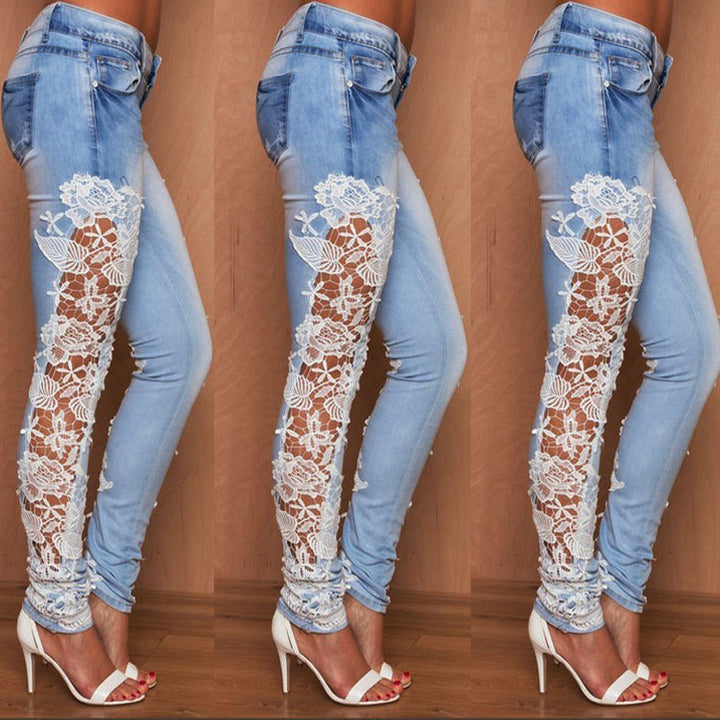 Lace jeans - cas7m
