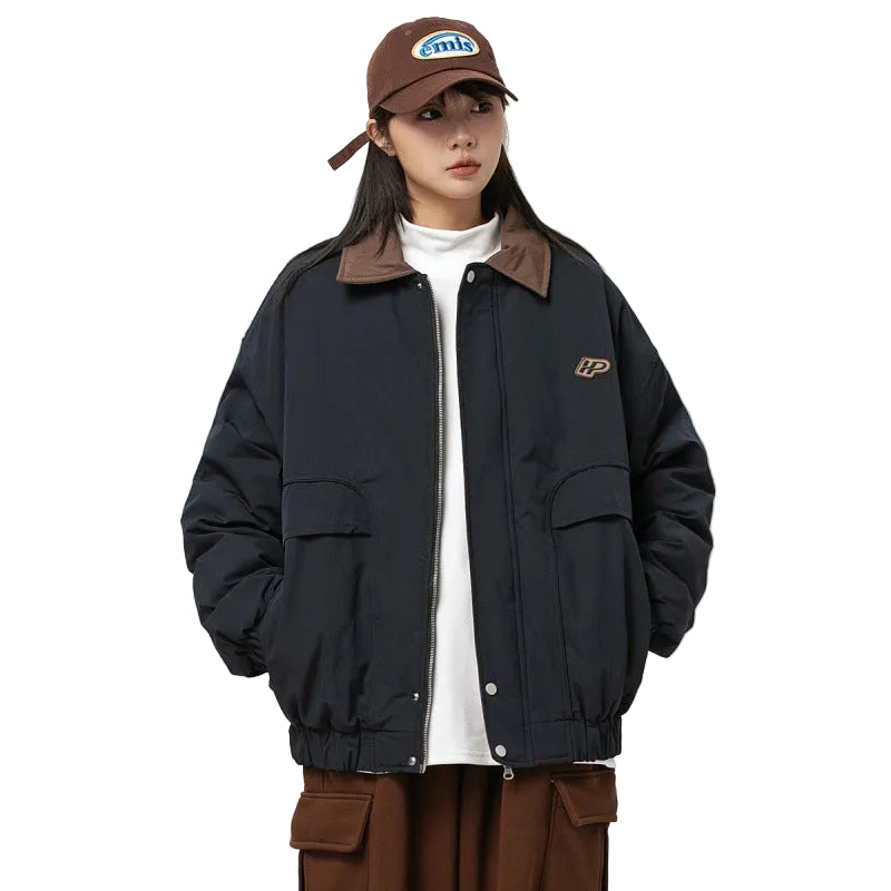 American Retro Lapels Jacket For Men And Women - cas7m