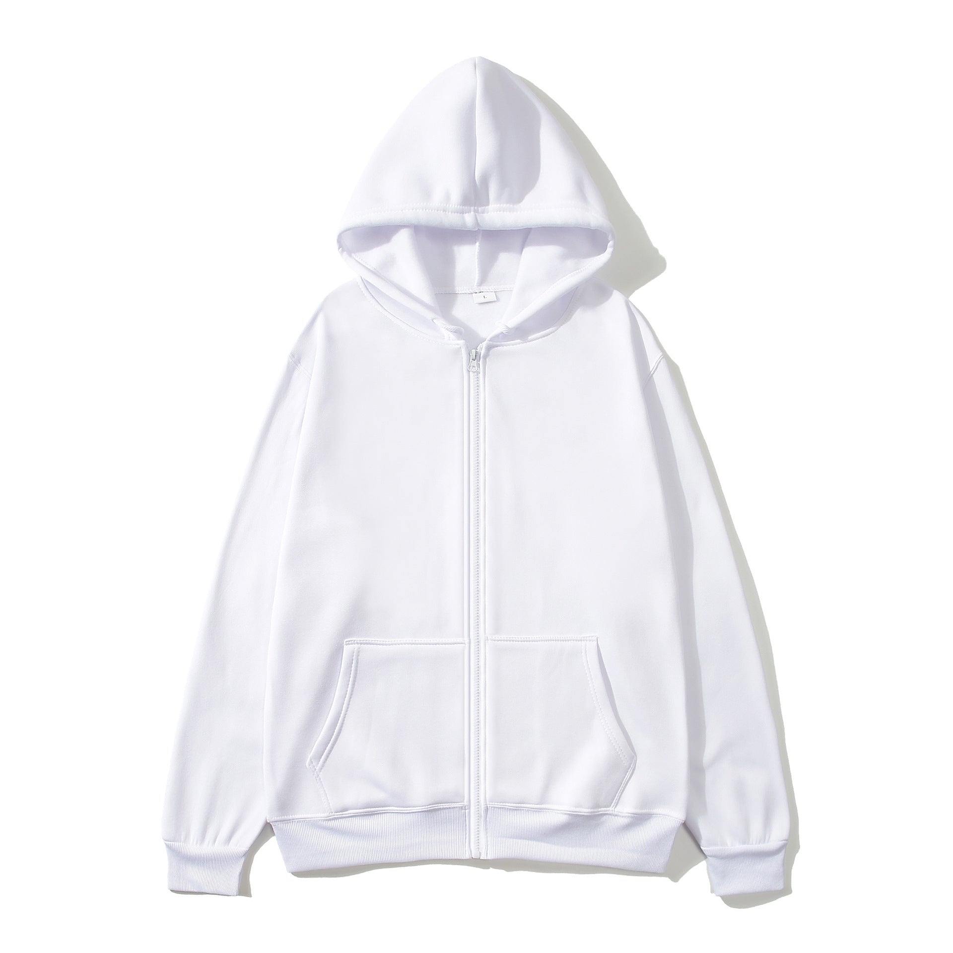 Zipper Cardigan Hoodie For Both Men And Women - cas7m