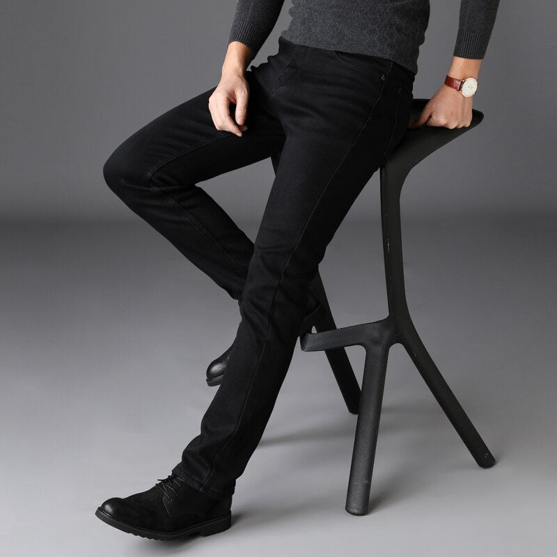 Men's black jeans - cas7m