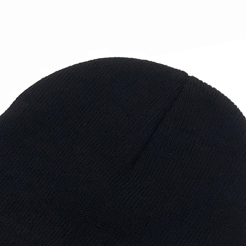 Embroidered knitted hat - cas7m