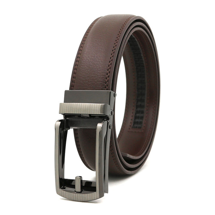 Fake Needle Belt Automatic Buckle Men - cas7m