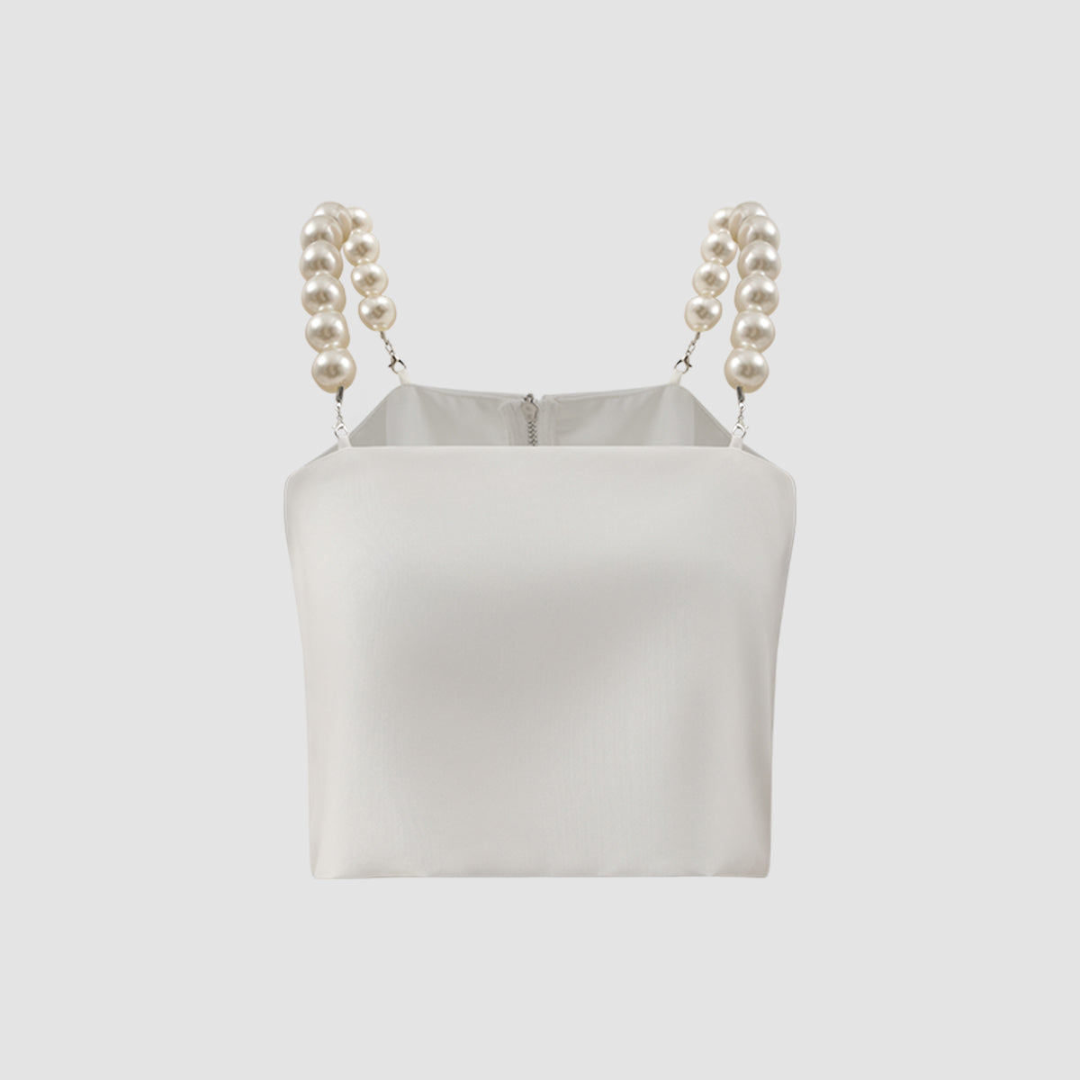 Elegant Pearl Short Vest - cas7m