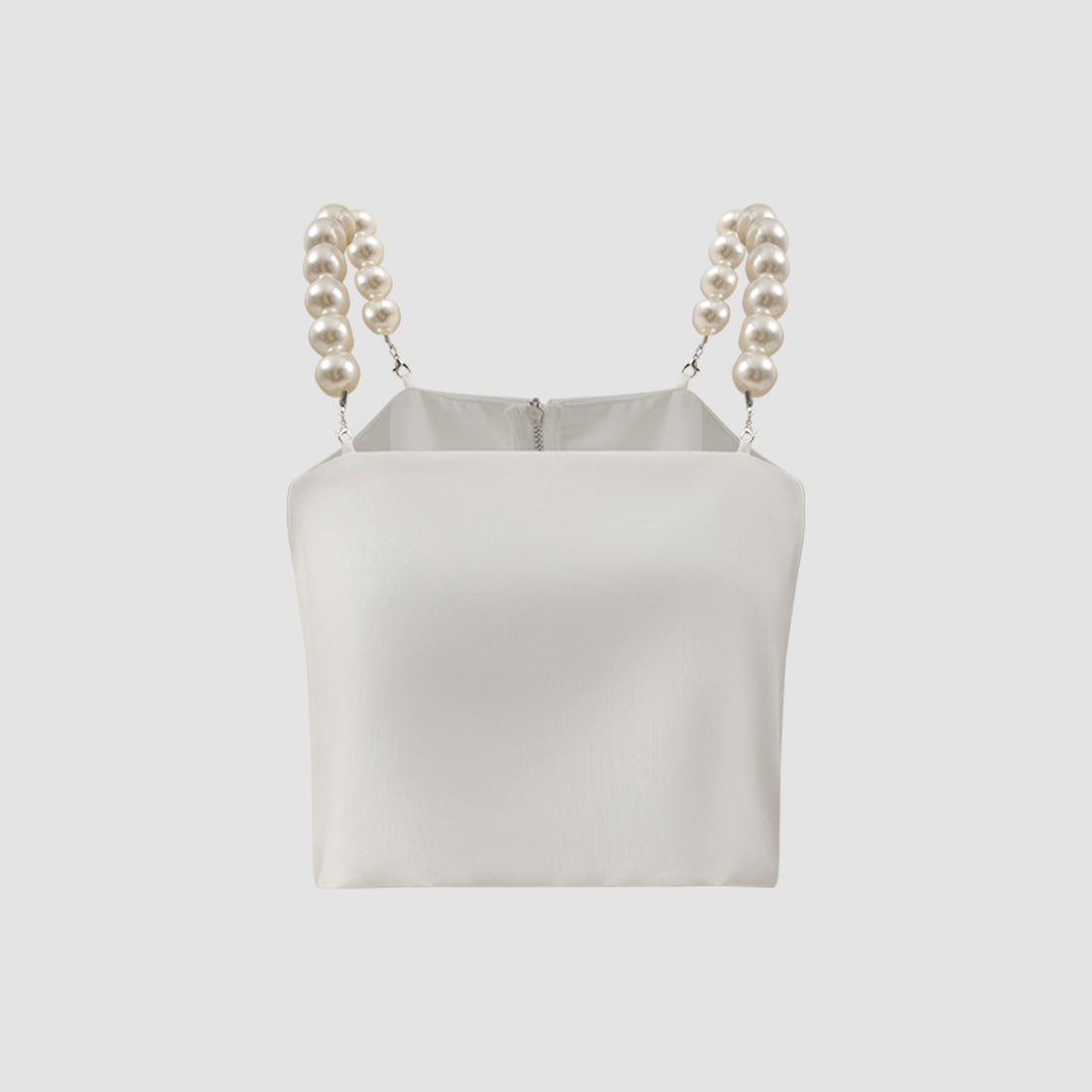 Elegant Pearl Short Vest - cas7m