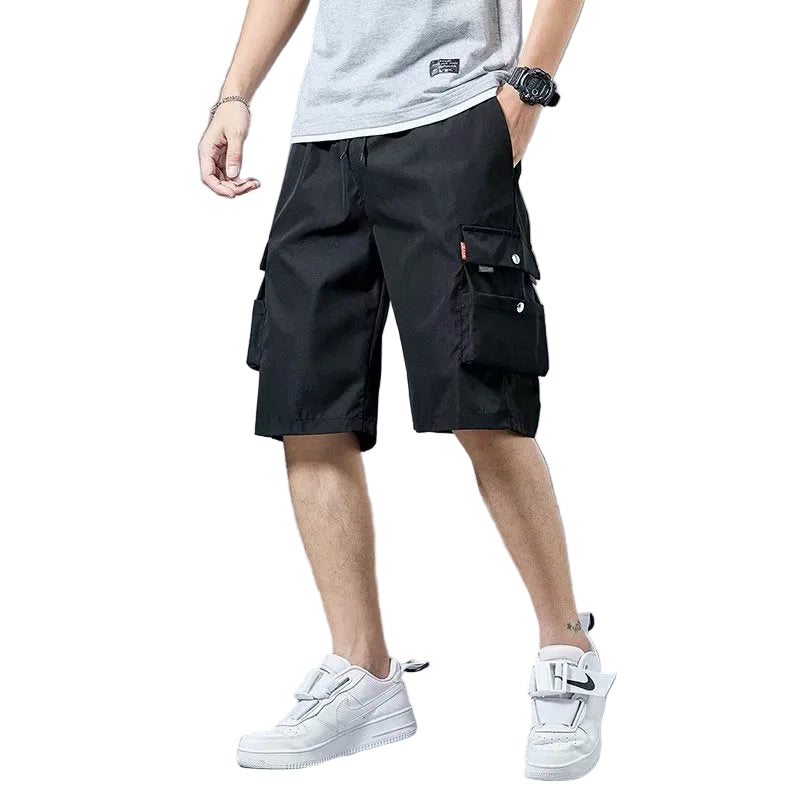 Korean Style Loose Multi-pocket Cargo Pants - cas7m