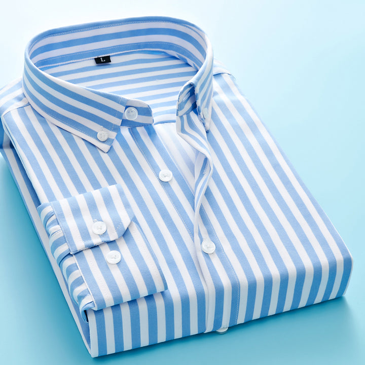 Business Dress Long Sleeve Men's Shirt - cas7m