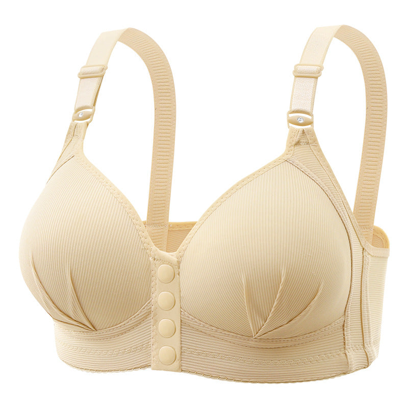 Breathable Nylon Vest-Style Bra Set - Comfort & Style, 6 Colors - cas7m