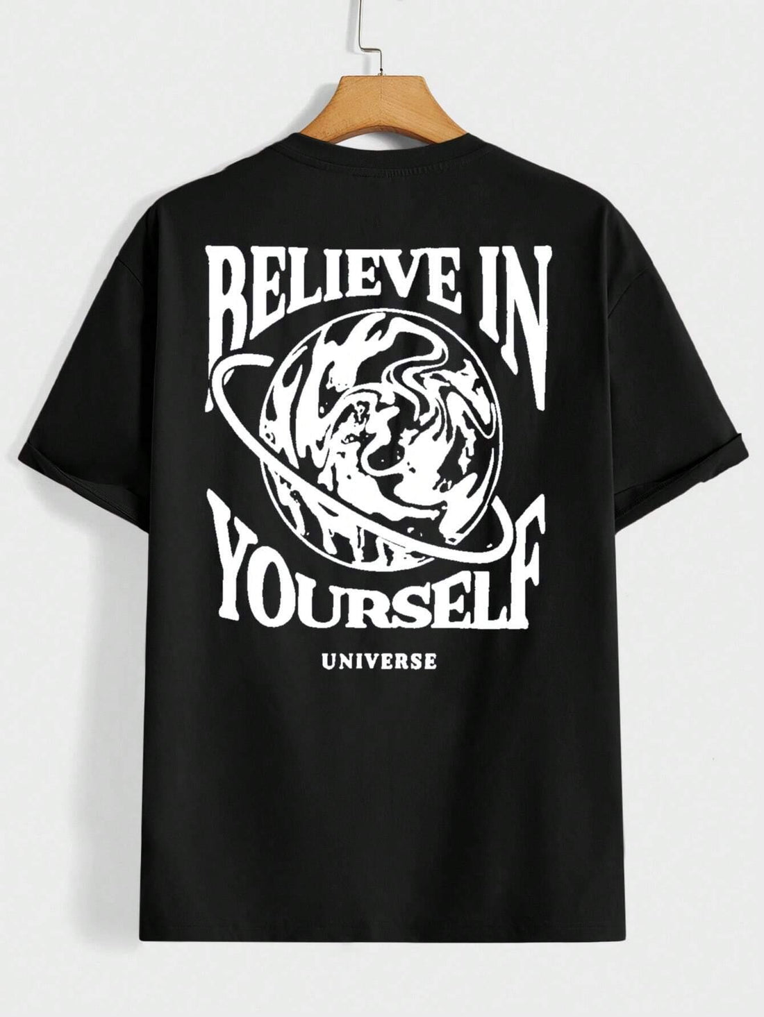 Believe In Yourself Universe Funny Men T-shirt - cas7m
