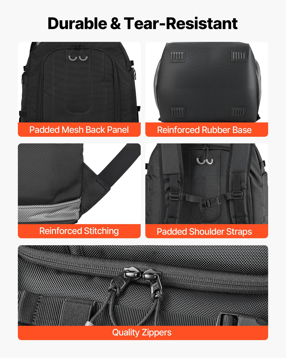 65L Waterproof Ski Boot Bag with Independent Compartments - cas7m
