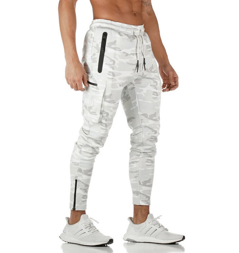 Sports pants men's hanging towel running training pants - cas7m