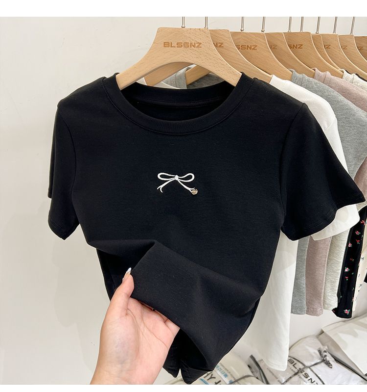 Korean Style Simple Commute Short Sleeve Shirt - S-XXL, Black/White - cas7m