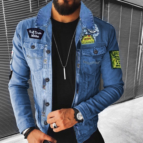 Lamb Wool Thickening Denim Jacket - cas7m