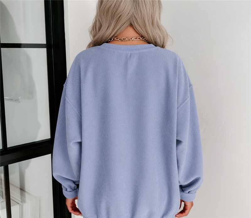 Women's Cozy Hooded Long-Sleeve Fashion Hoodie - Autumn/Winter 2024 - cas7m