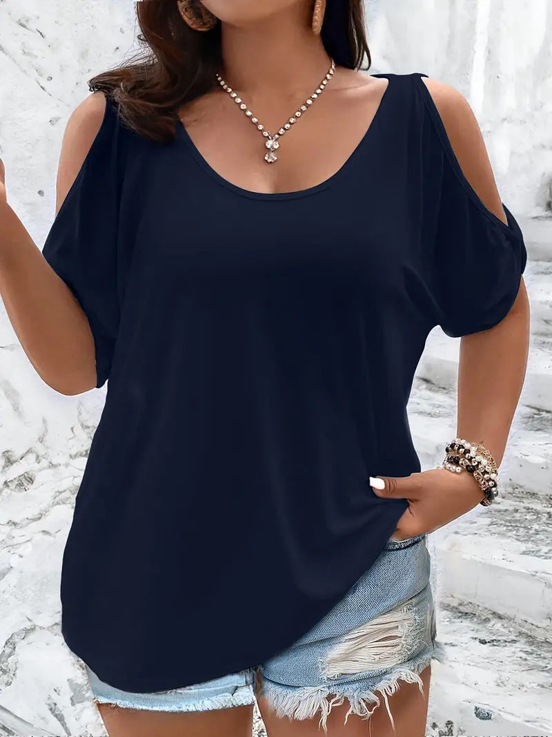European And American Fashion Elegant T-shirt - cas7m