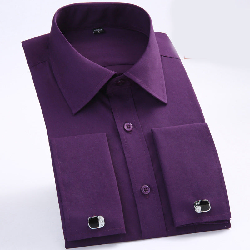 Elegant Business Cardigan with French Cuffs – Fit Style - cas7m