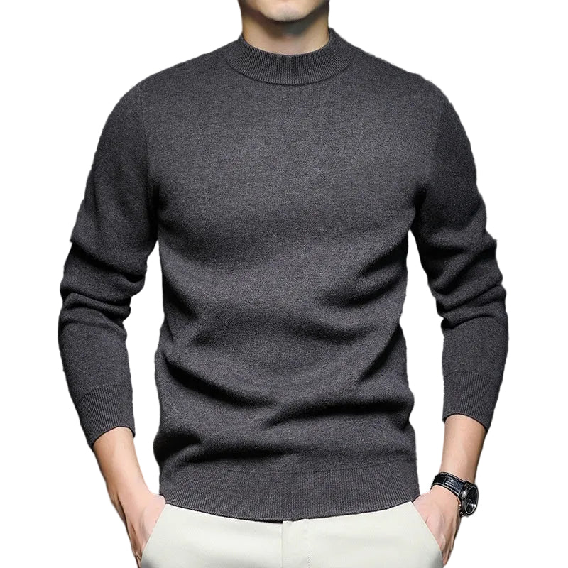 Men's Sweater Worsted Sweater Knitted Long Sleeve - cas7m