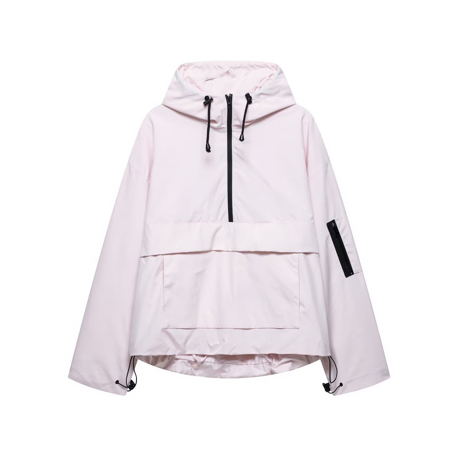 Women's Three-proof Fabric Hooded Jacket Multi-color Outdoor Jacket Coat - cas7m