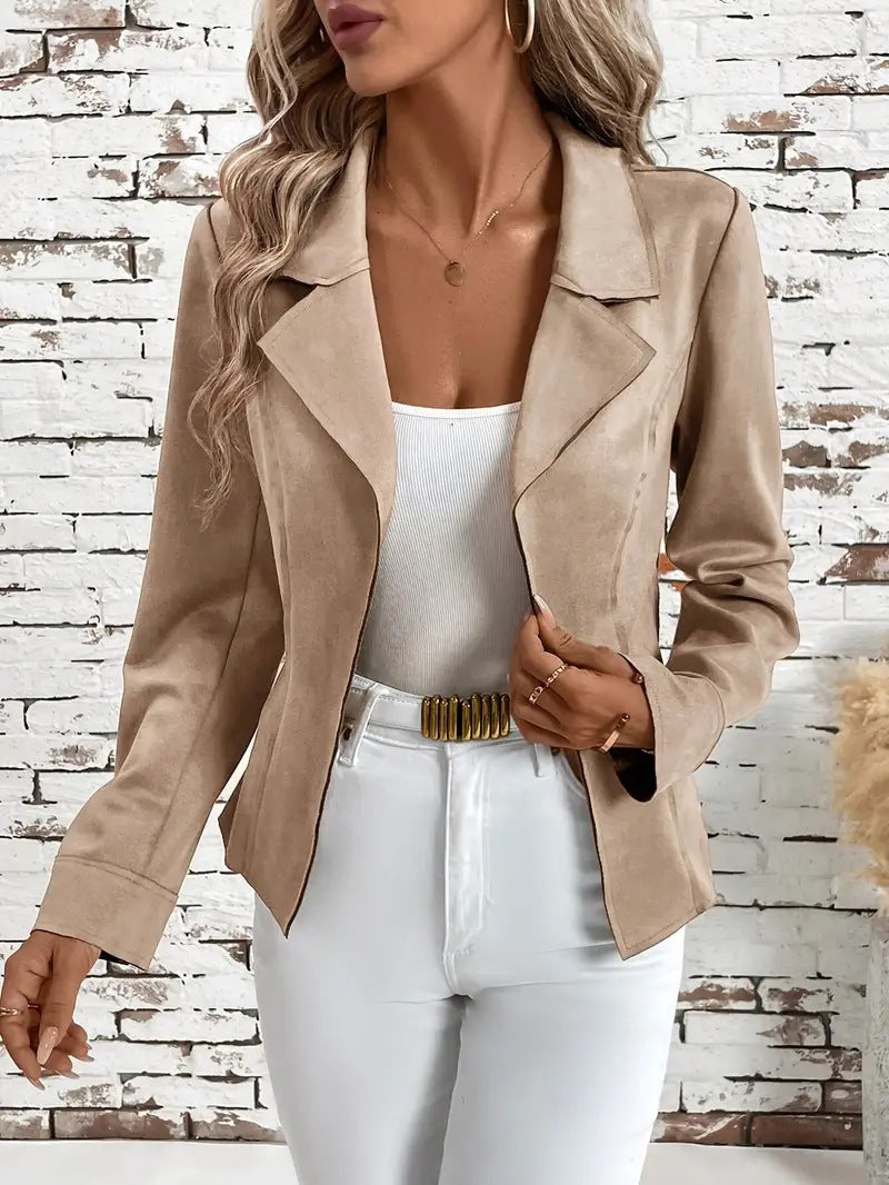 Autumn And Winter Elegant Slim Slimming Women's Jacket Cardigan Jacket - cas7m