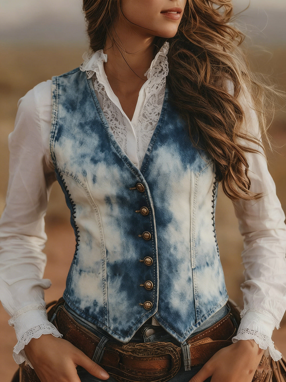 Casual Sleeveless V-neck Slim-fit Vest - cas7m