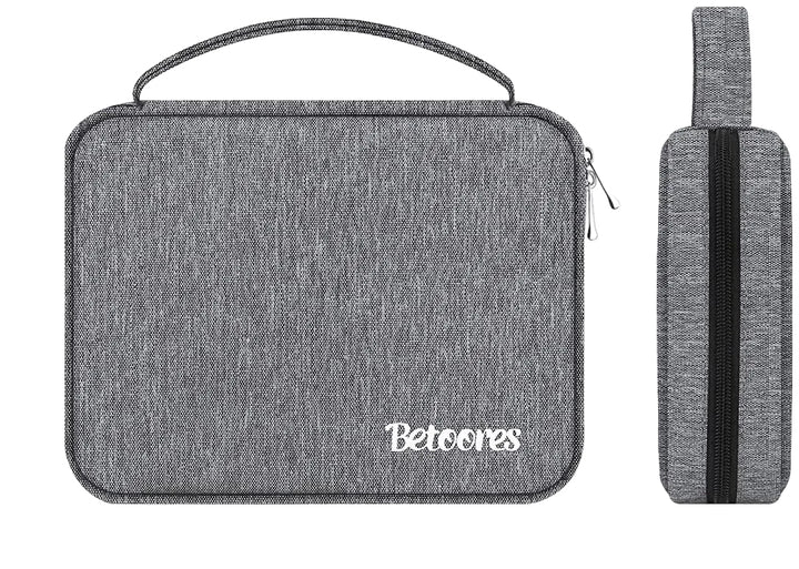 Portable Watch Strap Band Organizer Storage Bag Holder Travel Case Women Men - -grey - cas7m
