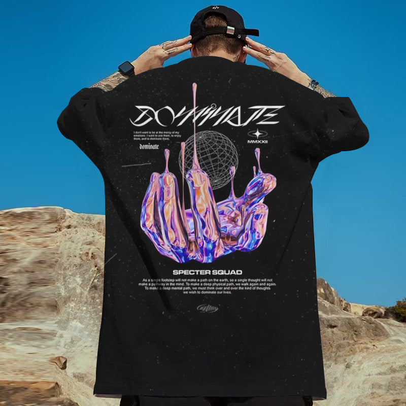 T-shirt For Men 3d Celestial Planet - cas7m