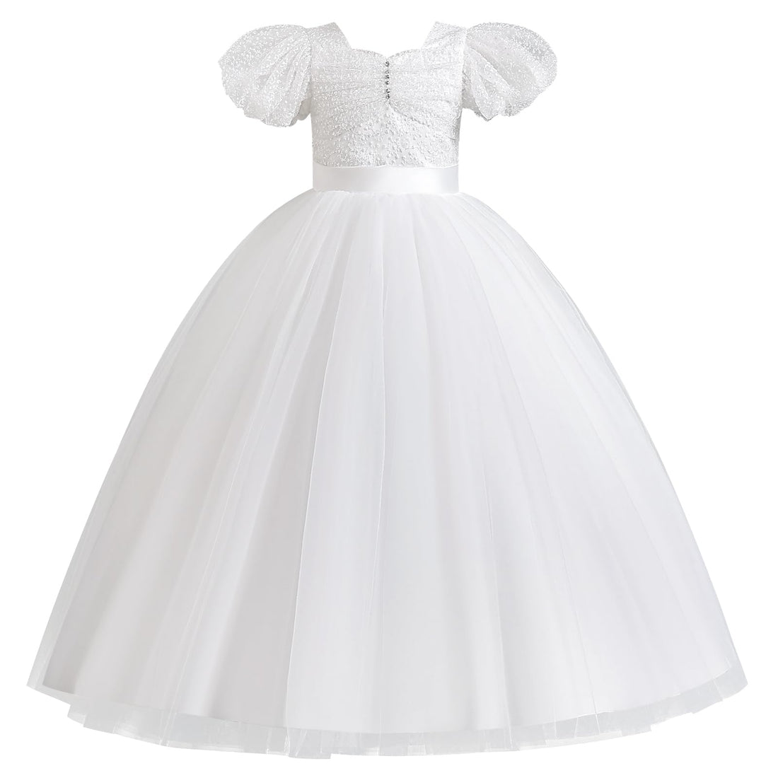 Princess Tulle Bow Gown 6-7T
