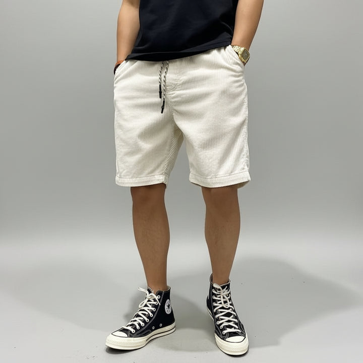 Summer American Retro Trendy Workwear Shorts Men - cas7m
