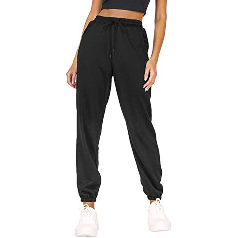 Velvet-Enhanced Casual Harem Pants - Japanese-Korean Style - cas7m