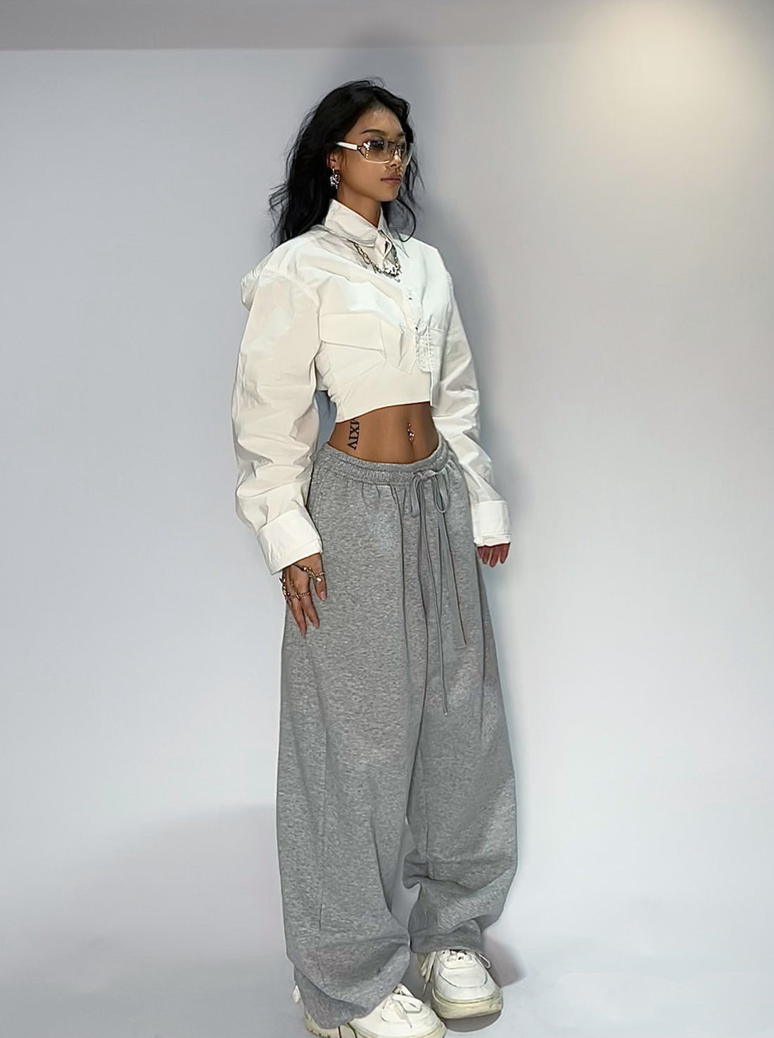 Loose Fitting Casual Jazz Street Dance Pants - cas7m