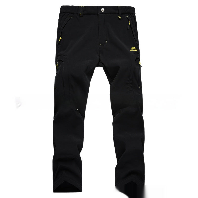Women's Waterproof Warm And Loose Climbing Pants - cas7m