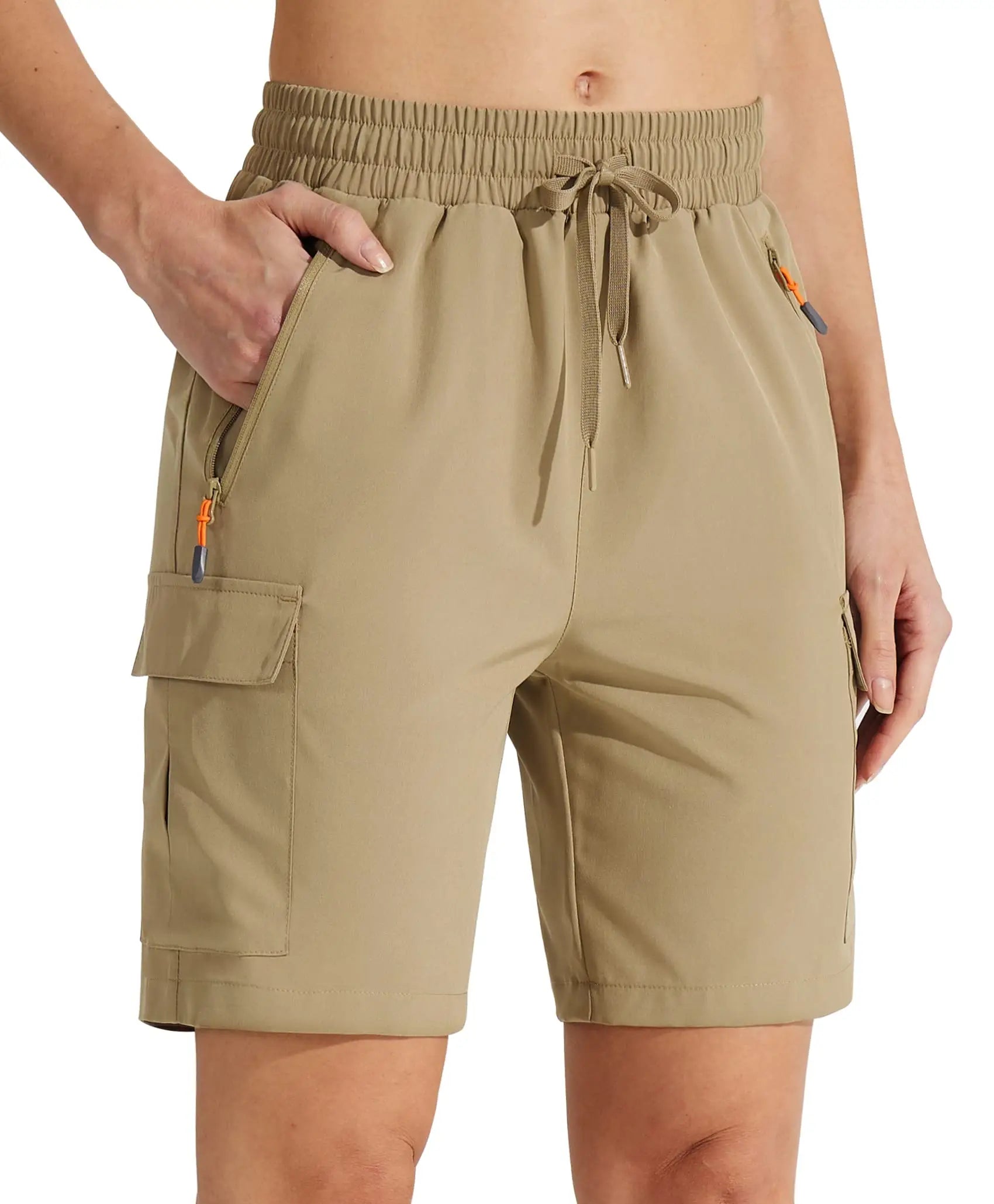 MASKERT Womens Quick Dry Hiking Shorts with UPF 50+