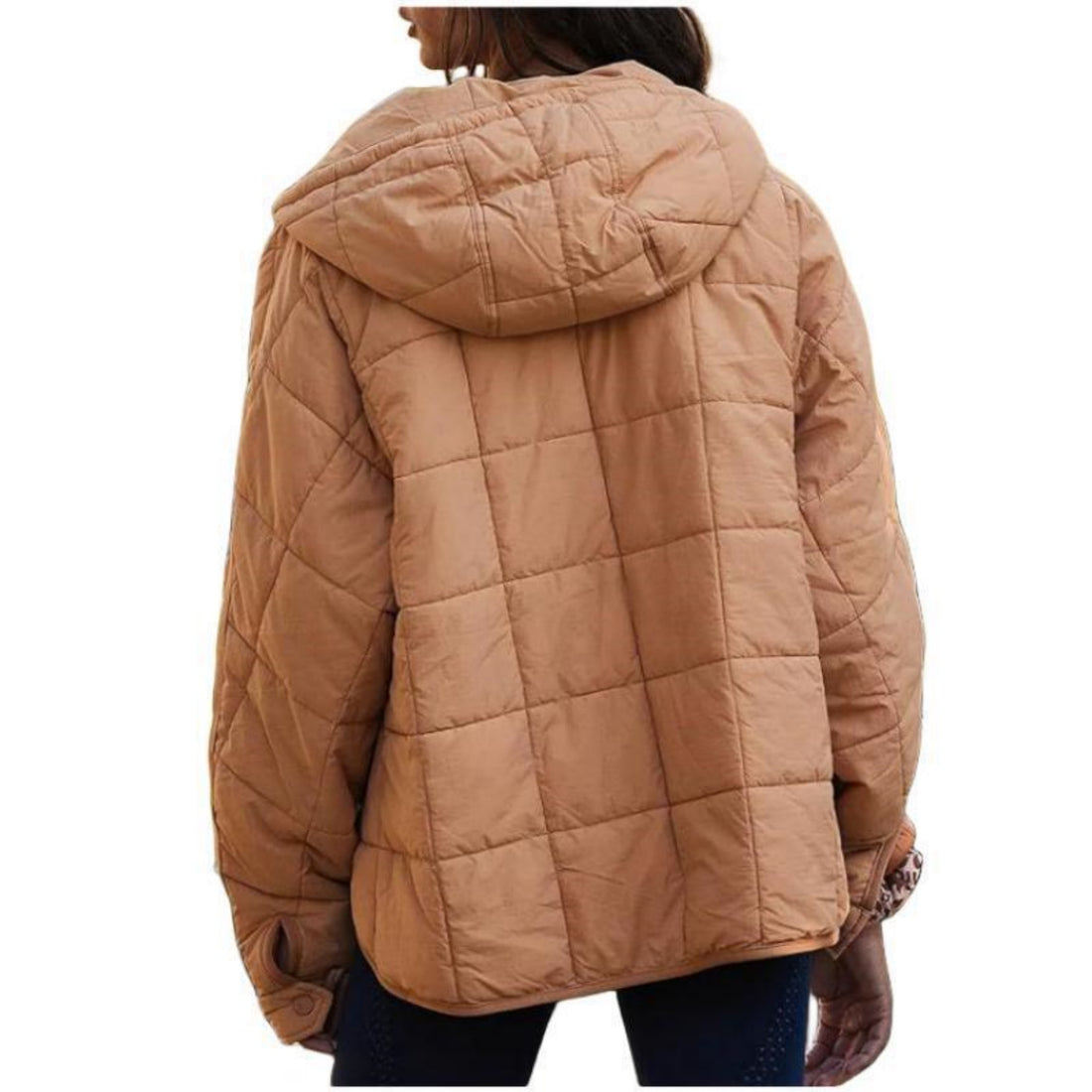 Hooded Cotton Coat Jacket Women - cas7m