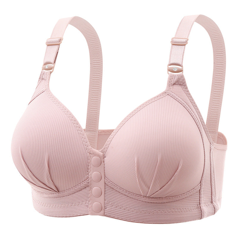 Breathable Nylon Vest-Style Bra Set - Comfort & Style, 6 Colors - cas7m