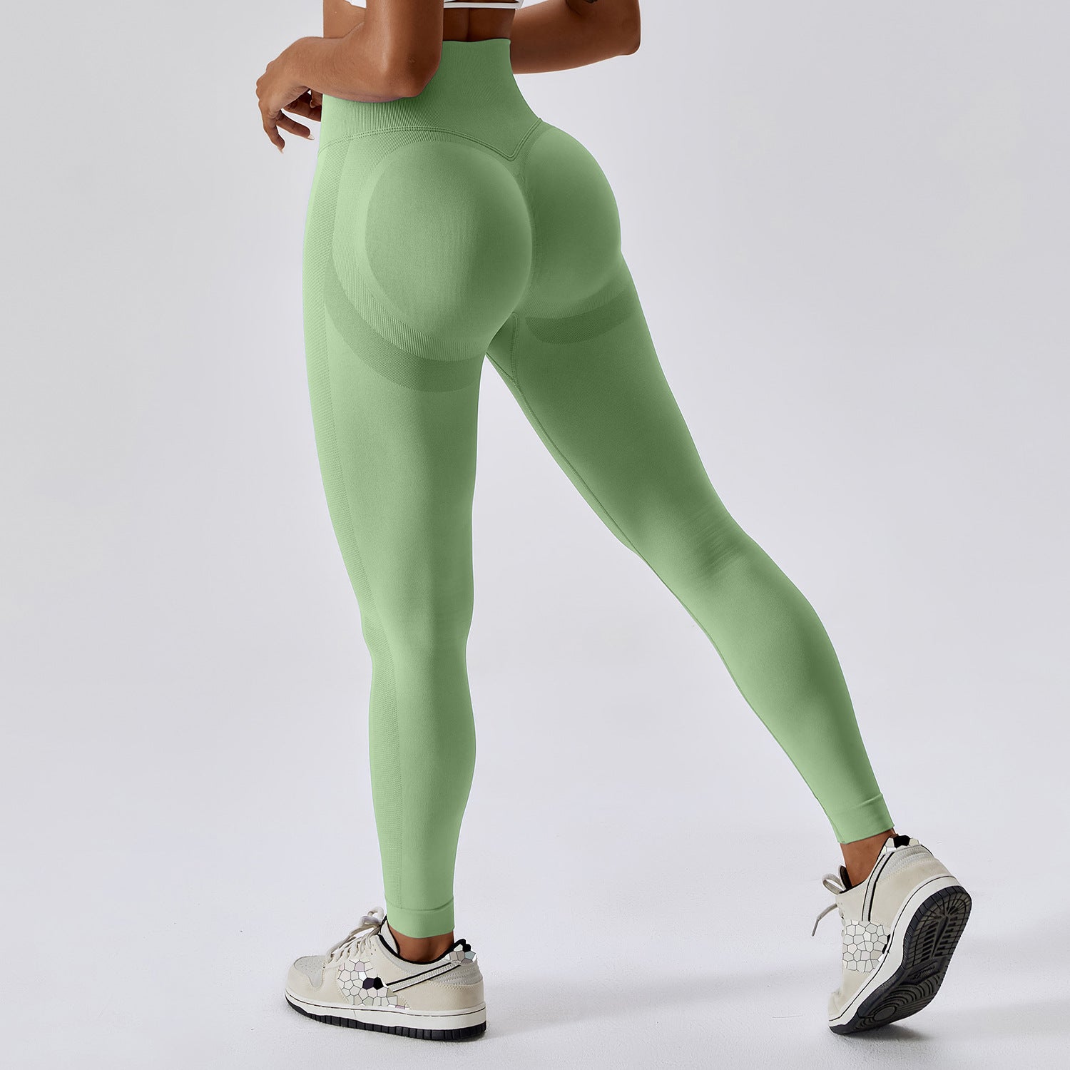 Fitness Pants Abdominal-shaping High Waist Yoga Pants Women - cas7m