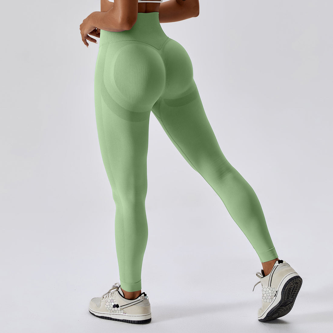 Fitness Pants Abdominal-shaping High Waist Yoga Pants Women - cas7m