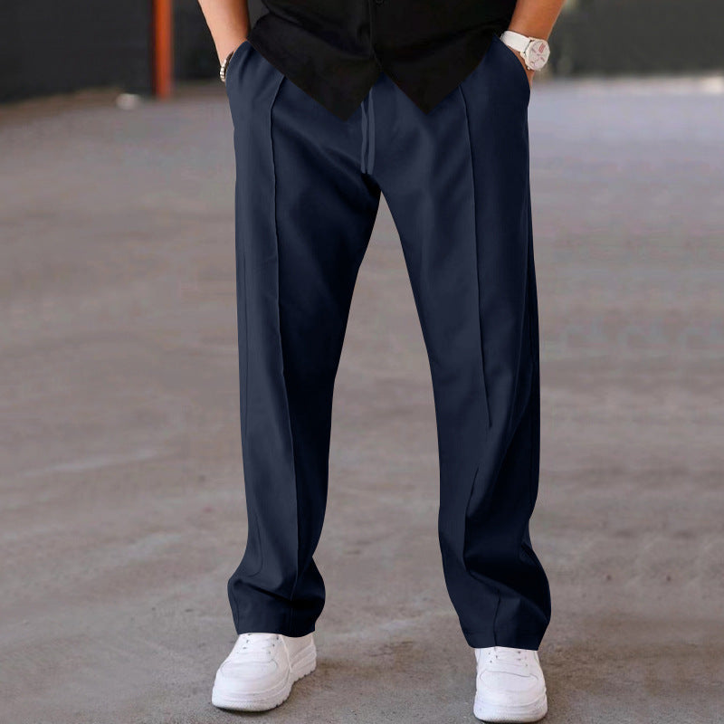 Men's Summer Loose Straight Exercise Casual Pants - cas7m