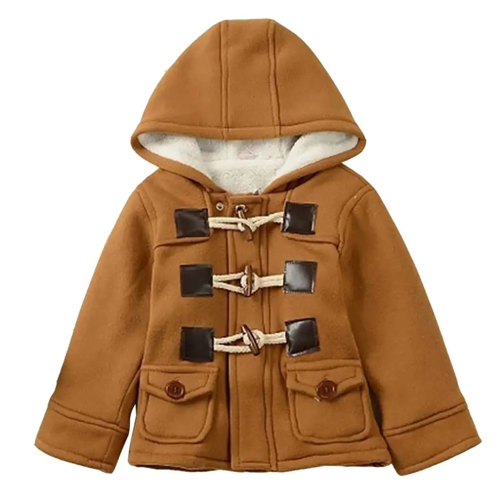 LadayPoa Kids Winter Woolen Coat
