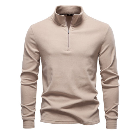 Men's Knitwear Top Half Zipper - cas7m