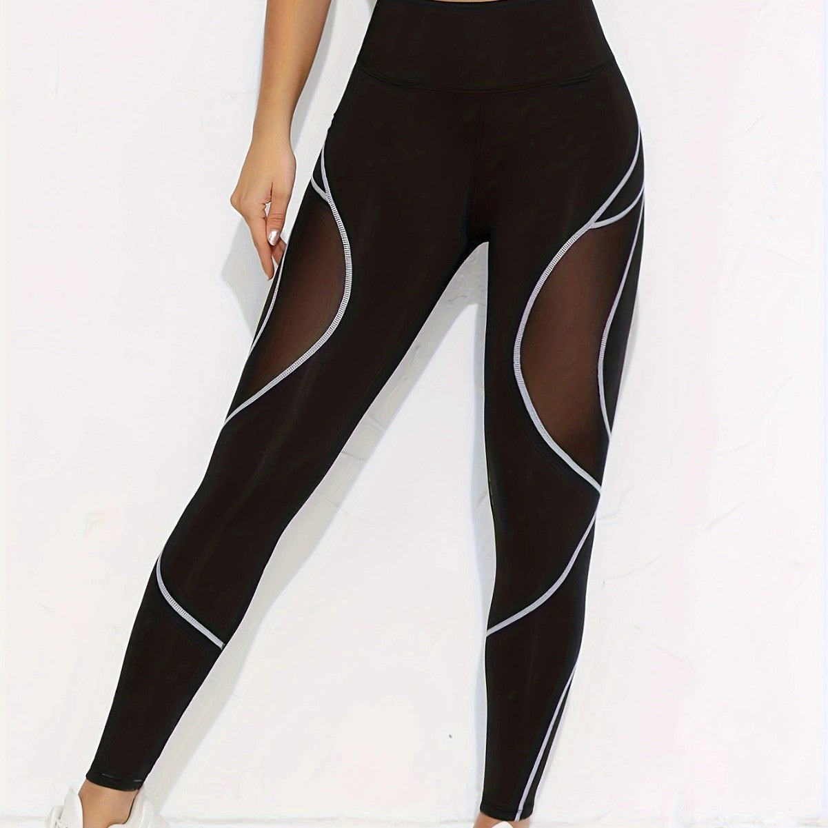 Women's Trousers Elastic Compression Pants Sports Tight - cas7m