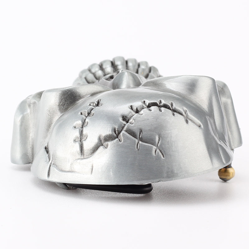 Skull head leather belt - cas7m
