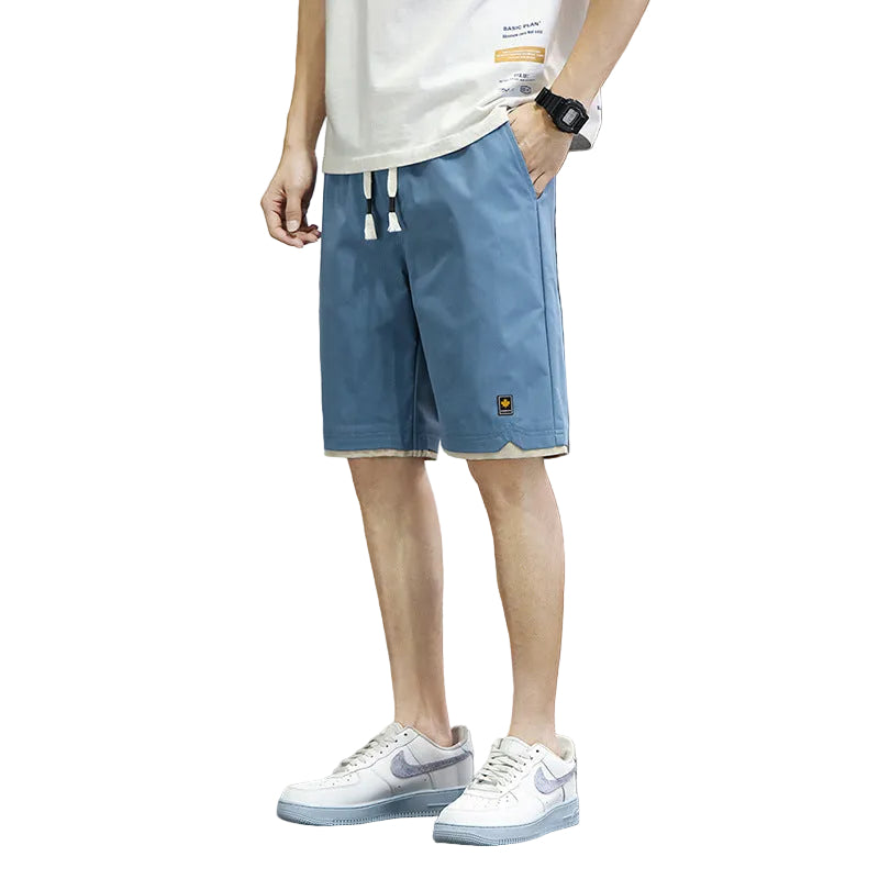 All-match Casual Beach Straight Loose Shorts - cas7m