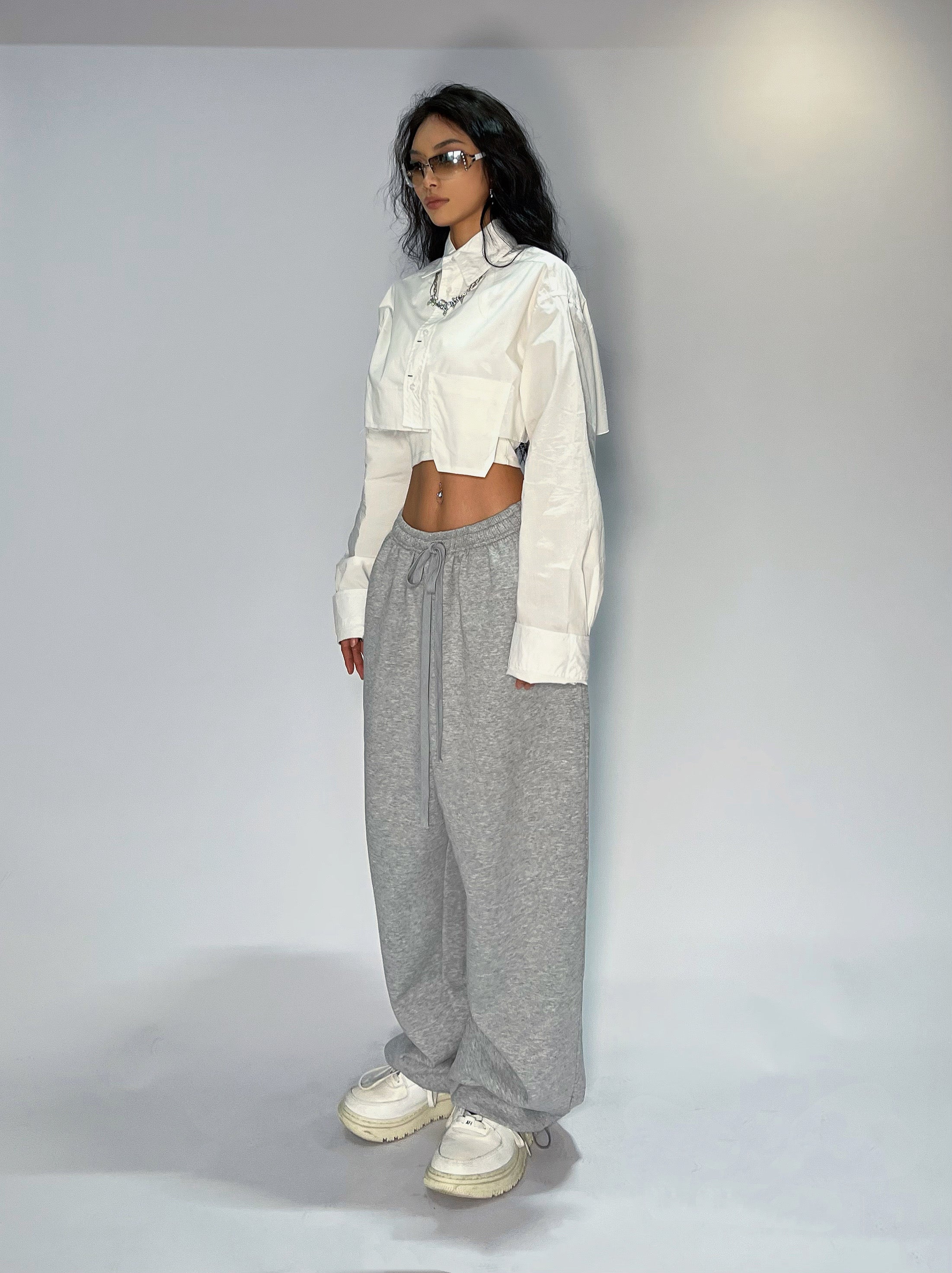 Loose Fitting Casual Jazz Street Dance Pants - cas7m